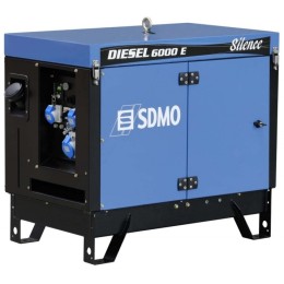 Дизельный генератор SDMO DIESEL 6000 E AVR SILENCE