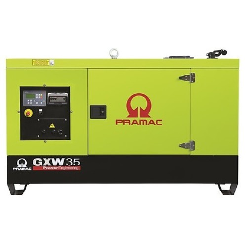 Дизельный генератор Pramac GXW 35 W в кожухе