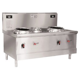 Индукционная WOK станция ECO KITCHEN IND-A0W-B16*2FL