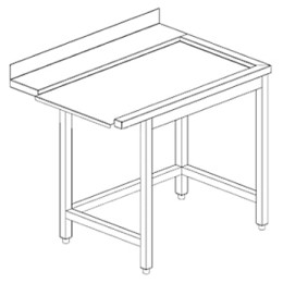 Стол для посудомоечной машины BSV-inox СВЭ-7,507