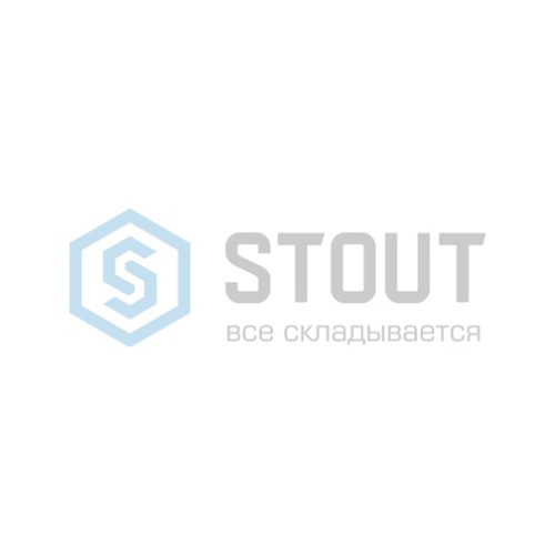 STOUT Кран-букса для коллекторов распределительных 1"