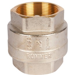 ROMMER RVC-0002-000050 ROMMER 2 Клапан обратный пружинный муфтовый с пластиковым седлом