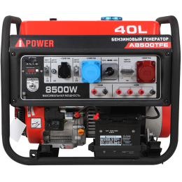 Портативный бензиновый генератор A-iPower A8500TFE