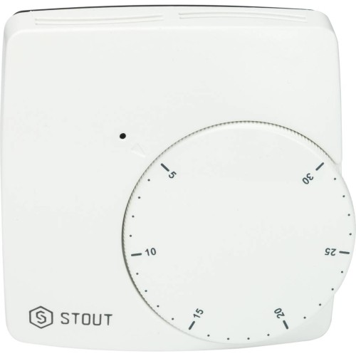 STOUT STE-0002-000004 проводной электронный термостат WFHT-BASIC со светодиодом