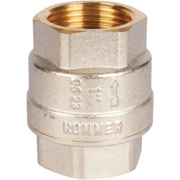 ROMMER RVC-0002-000025 ROMMER 1 Клапан обратный пружинный муфтовый с пластиковым седлом