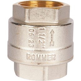 ROMMER RVC-0002-000040 ROMMER 11/2 Клапан обратный пружинный муфтовый с пластиковым седлом