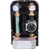 STOUT SDG-0038 Насосная группа с теплообменником 28 пластин,с насосом Grundfos UPSO 25-65 в теплоизоляции