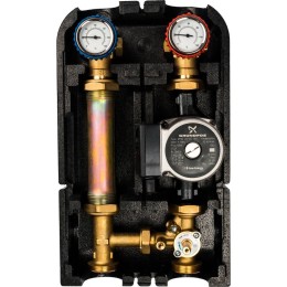 STOUT SDG-0007 Насосная группа со смесителем 1" с насосом Grundfos UPSO 25-65