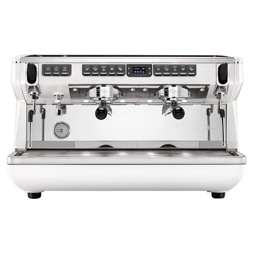 Кофемашина Nuova Simonelli Appia Life XT 2Gr V белая, высокие группы, автомат