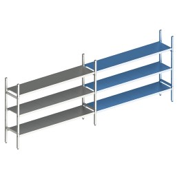 Стеллаж модульный линейный дополнительный POLAIR LOAD.ME INOX 18AL.3IN30.10Е