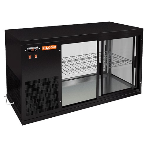 Витрина холодильная HICOLD VRL 900 L Black