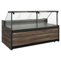 Витрина холодильная Carboma GC111 SL 2,0-1 1008 (статика, газлифт, без боковин)