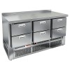 Стол морозильный HICOLD GNE 222/BT с бортом