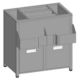 Барная станция Restoinox БСВ-88,5/7-КЯ