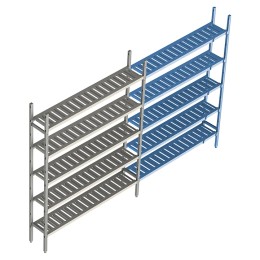 Стеллаж модульный линейный дополнительный POLAIR LOAD.ME POLY 18AL.5PP50.07Е