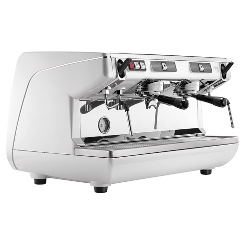 Кофемашина Nuova Simonelli Appia Life 2Gr S белая, высокие группы, экономайзер, полуавтомат