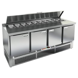 Стол для салатов HICOLD SLE1-1111SN с крышкой