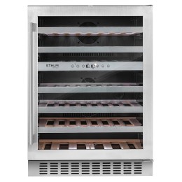 Винный шкаф Temptech STHLM STX60DS нерж. сталь