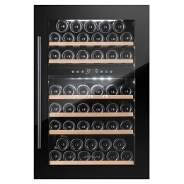 Винный шкаф Temptech Oslo OZ90DB двухзонный черный