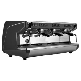 Кофемашина Nuova Simonelli Appia Life 3Gr V черная, высокие группы, экономайзер, автомат