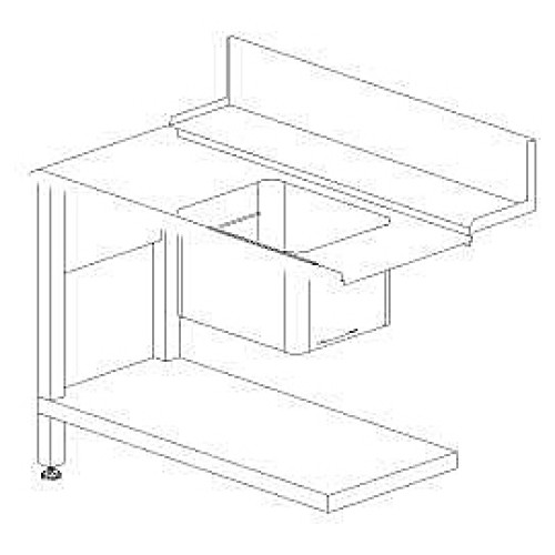 Стол для посудомоечной машины Dihr T50 SX