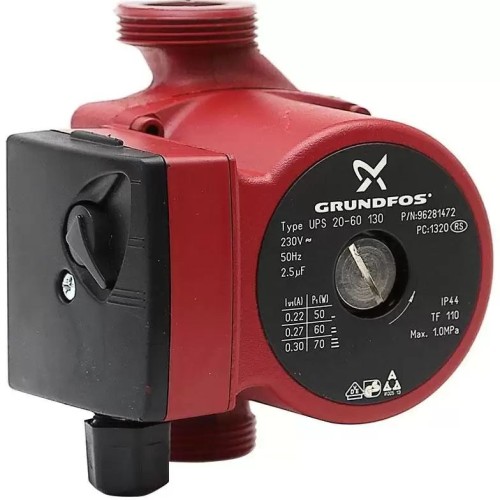 Циркуляционный насос Grundfos UPS 20-60 130