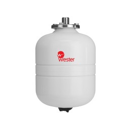 Бак мембранный для ГВС и гелиосистем WESTER Premium WDV 8л 12 бар (к/ф из нерж.)