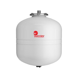 Бак мембранный для ГВС и гелиосистем WESTER Premium WDV 35л 12 бар (к/ф из нерж.)