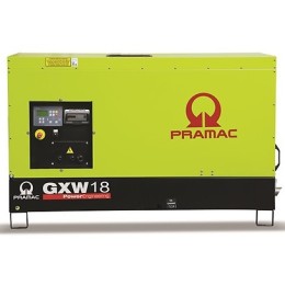 Дизельный генератор Pramac GXW 18 W в кожухе