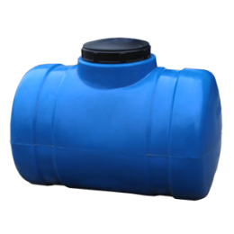 Бочка 100 литров пластиковая горизонтальная