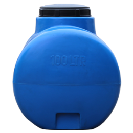 Бочка 100 литров пластиковая горизонтальная