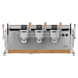 Кофемашина Dalla Corte 1 MC ZERO 3 WO 400 белый, дуб