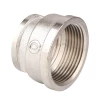 Муфта переходная ВР-ВР, никелированная 1" х 1/2"